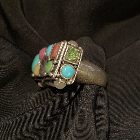 Rare vintage southwest ring silver - Picture 7 of 10